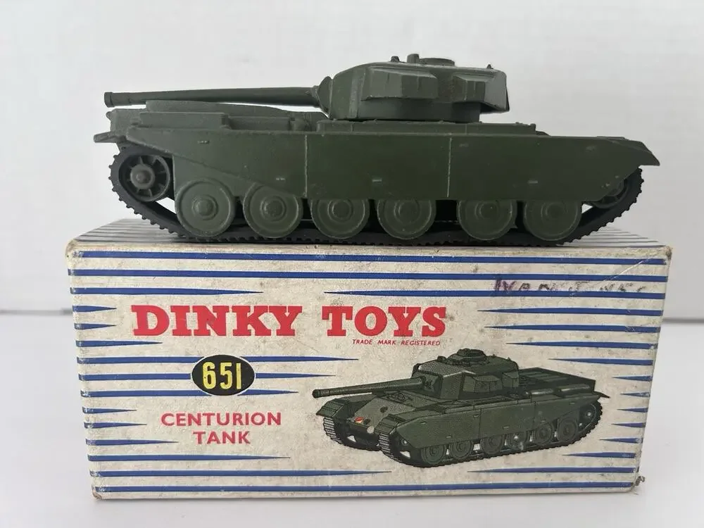Dinky Toys Original #651 CENTURION TANK with original Box (UK)